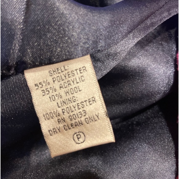 Simply. Chloe Dao Houndstooth Crop Swing Jacket - Picture 5 of 6